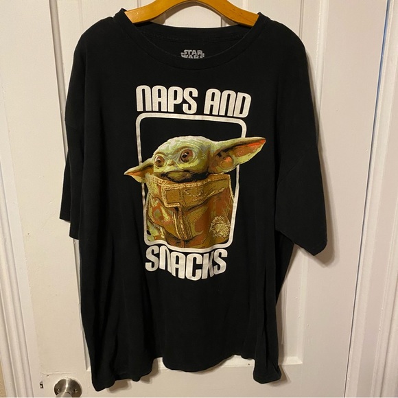 Star Wars Grogu “Naps and Snacks” Tee - Picture 1 of 5